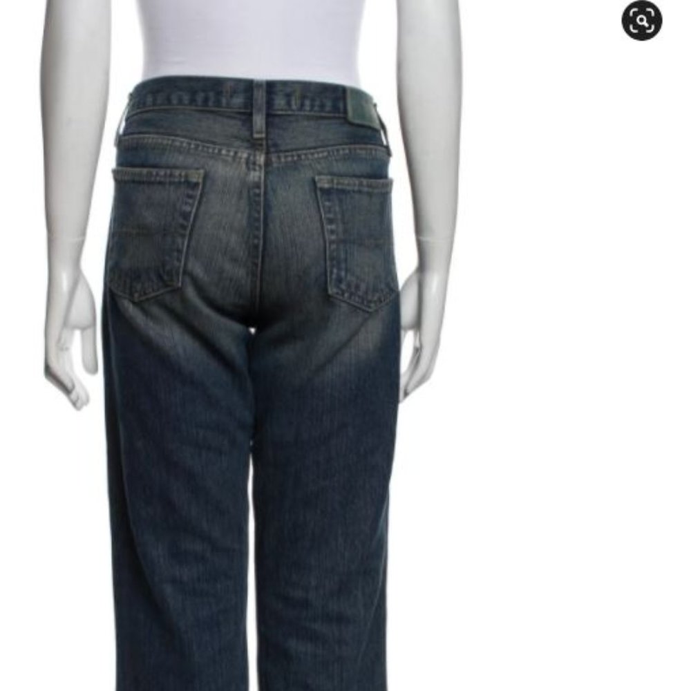 Just Cavalli Dark Wash Wide Leg Jeans